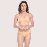 Everyday Elegance Cotton Bra Panty Set (2 pack)