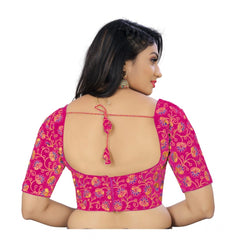 Generic Women's Phantom Cording Readymade Blouse (Pink, Size: Free Size)