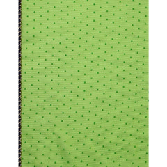 Generic Women's Silk Blend Embellished Saree With Unstitched Blouse 5.5Mtr (Green)