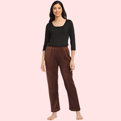 Womens Winter Cozy Warm Soft Fleece Pajama Pack of 2