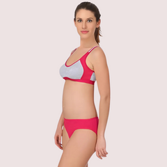 Trendy Sports Bra with Panty for Women (2 pack)