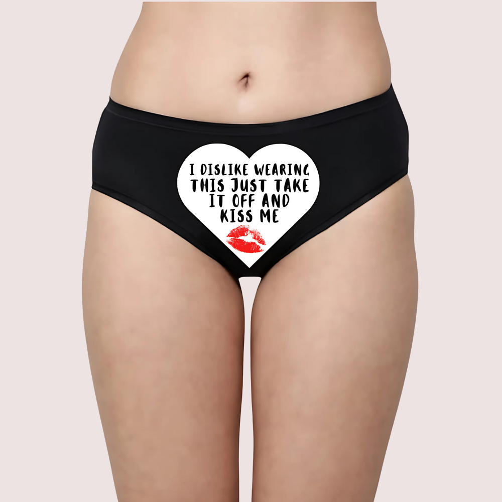 Playful Temptation Text Thong Main image
