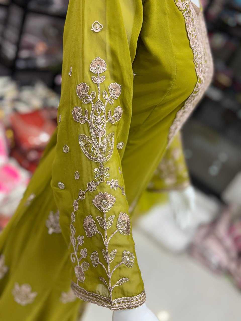 Faux Georgette KESH666 JENIL Kurti Wholesale Workwear Kurtis Festive Kurtis Party Wear Kurtis Manufacturer