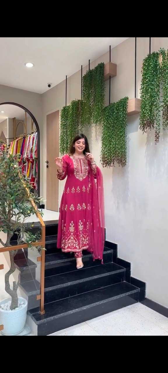 Faux Georgette KESH666 JENIL Kurti Wholesale Workwear Kurtis Festive Kurtis Party Wear Kurtis Manufacturer